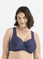 Miss Mary Bügel-BH mit hübscher Stickerei MARINE